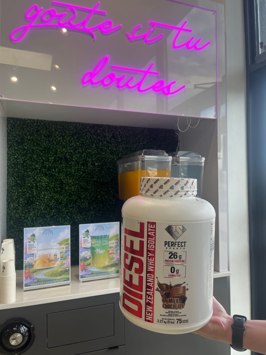 Customer photo review of Perfect Sports - DIESEL Isolate New Zealand - 5lbs