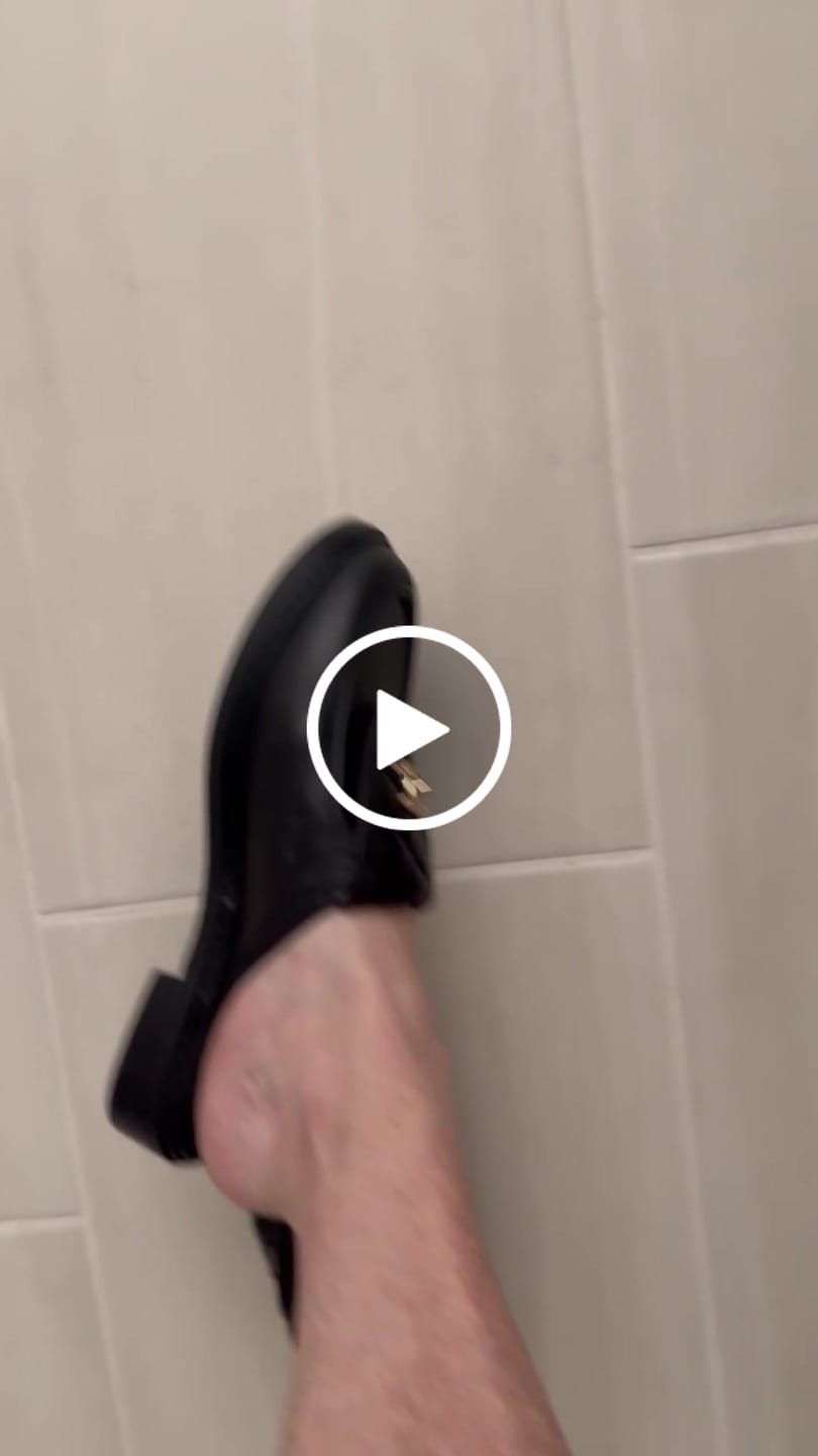 Customer video review of CC Mule Black Quilted Calfskin
