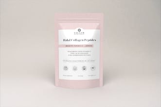 Customer photo review of Pure Halal Collagen Hydrolyzed Peptides Type 1 & 3 Powder - With Vitamin C & Hyaluronic Acid | Salaam Nutritionals