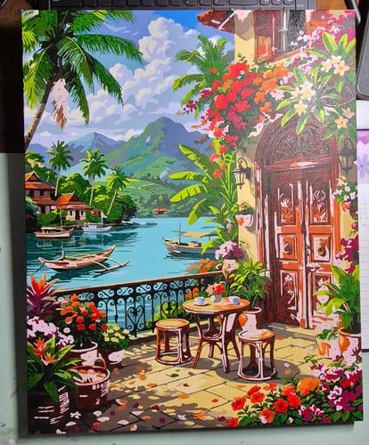 Customer photo review of Tropical Seaside Balcony Café
