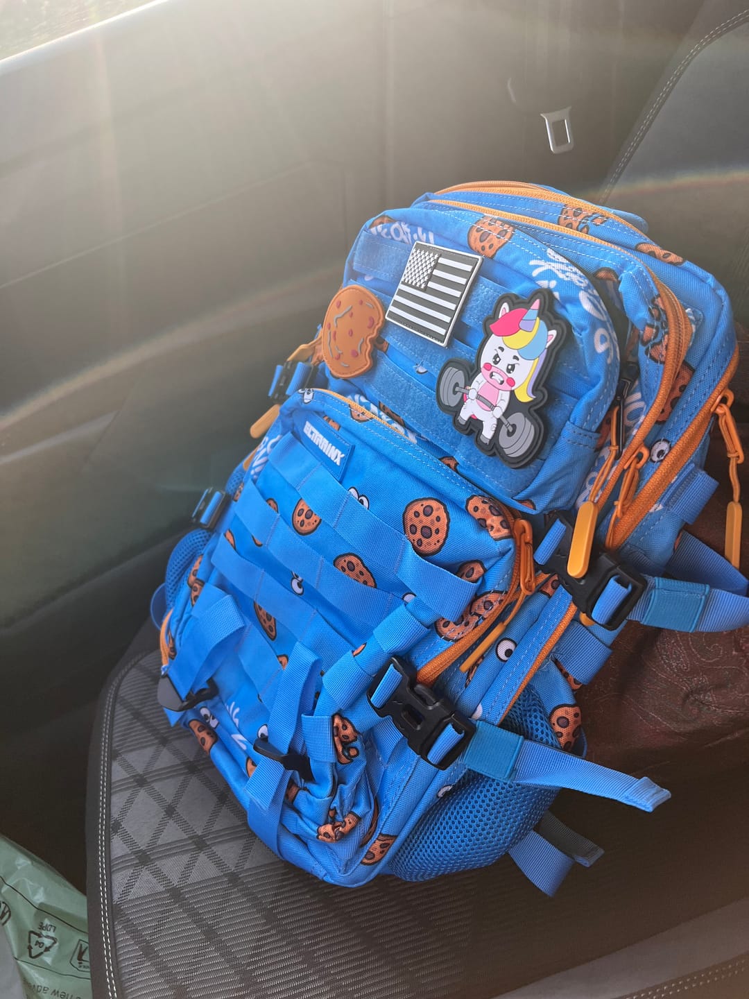 Customer photo review of Mochila Táctica 25L All In Cookie