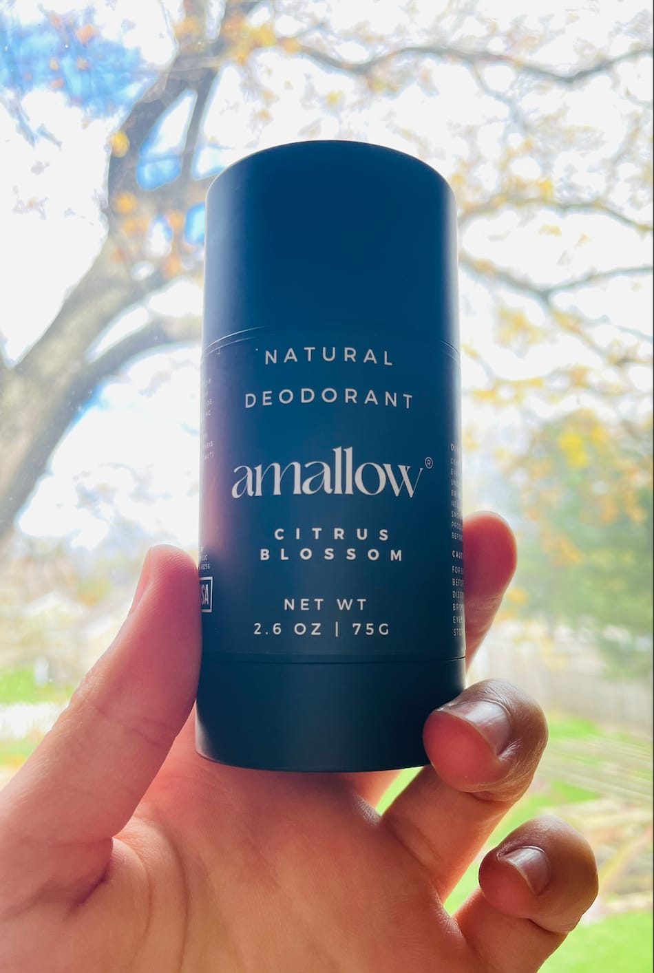 Customer photo review of Natural Non-Toxic Deodorant