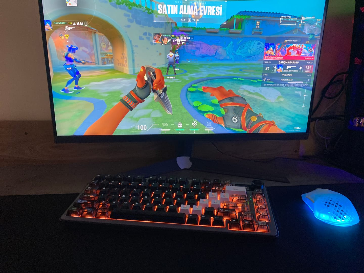 Customer photo review of YUNZII B75 Pro Max Mekanik Klavye