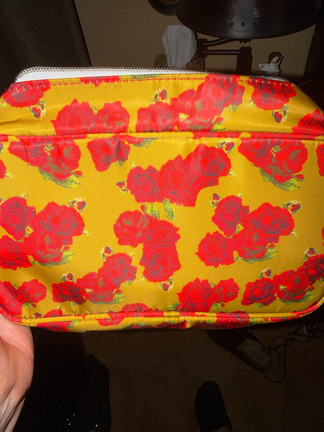 Customer photo review of Rose Makeup Bag