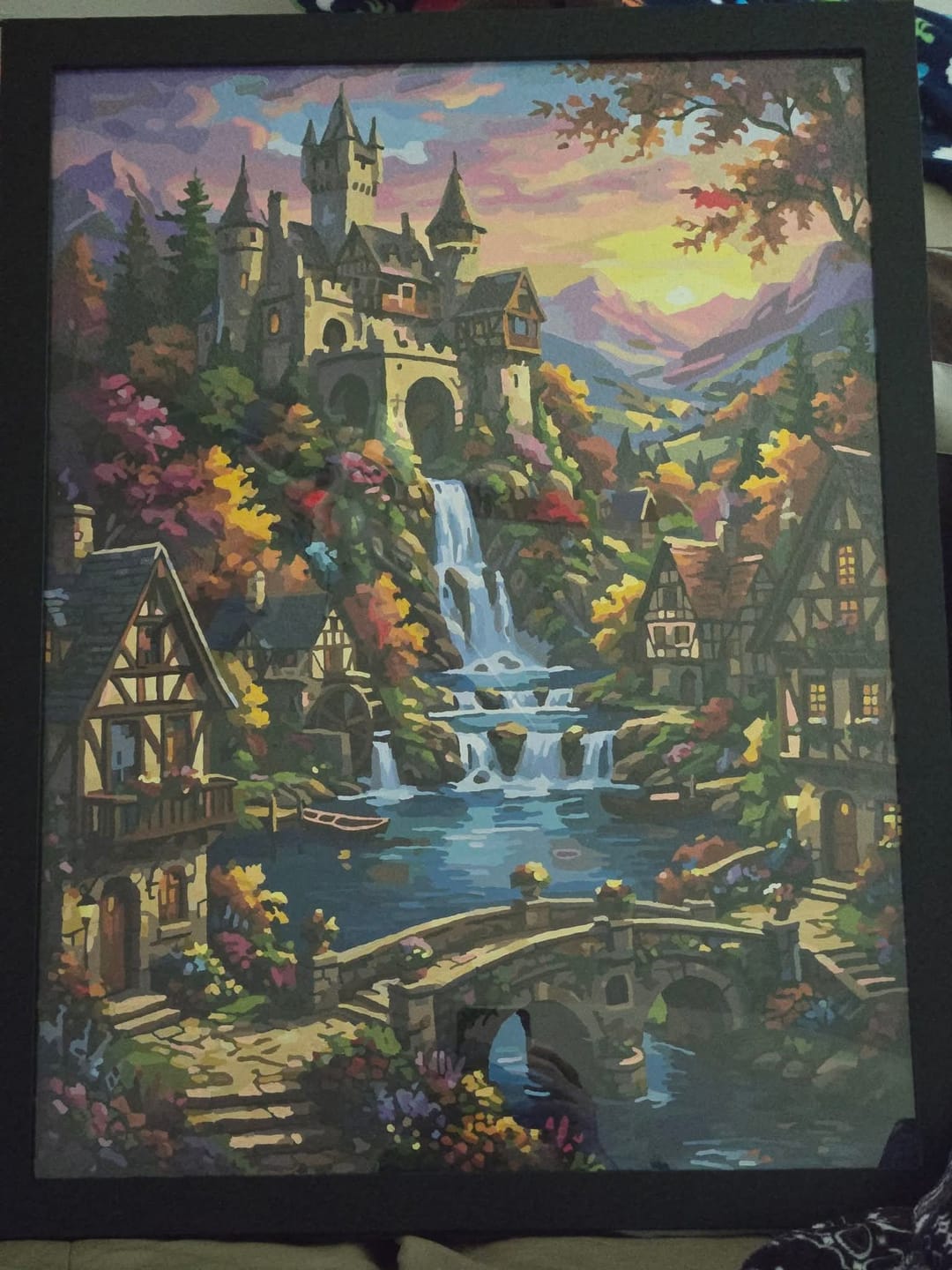 Customer photo review of Castle Falls Village (80 Colors)
