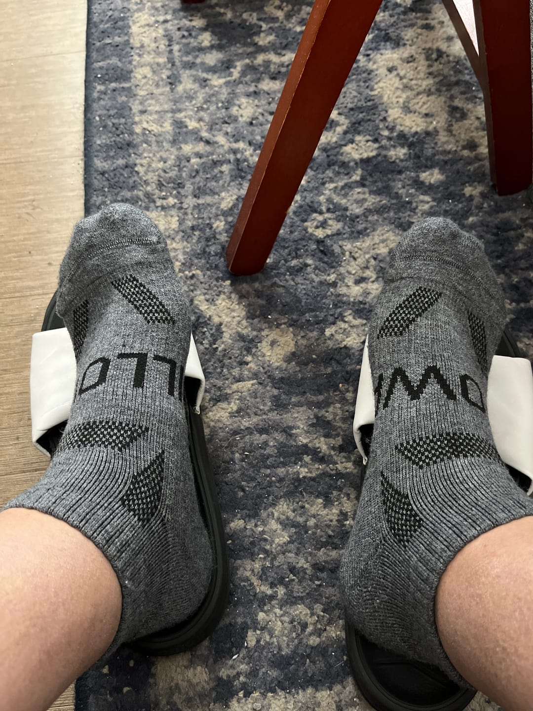 Customer photo review of Men's Alpaca Socks