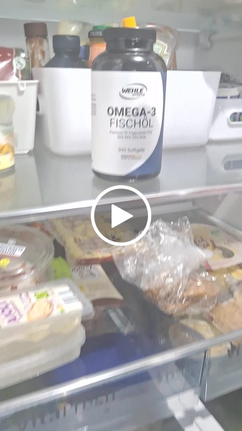 Customer video review of Wehle Sports Omega 3 Fischöl Tryglyceride Fish Oil Softgel 500mg EPA 250mg