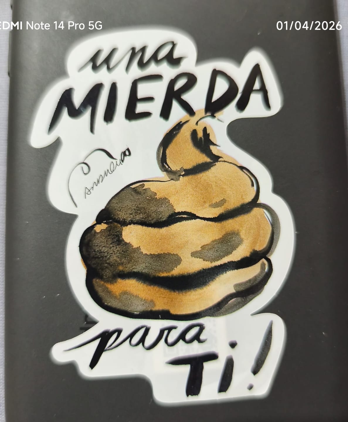 Customer photo review of Pack de pegatinas blancas