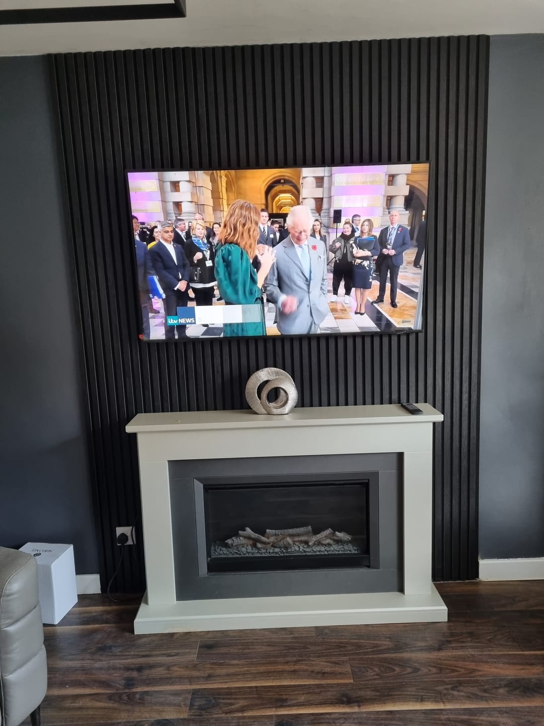 Customer photo review of Premium Acoustic Wall Panels - Black