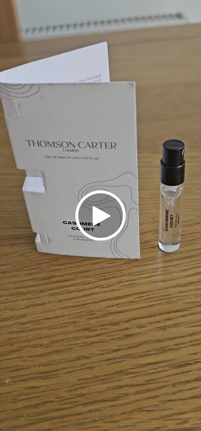 Customer video review of Cashmere Court | Eau de Parfum | 2ml