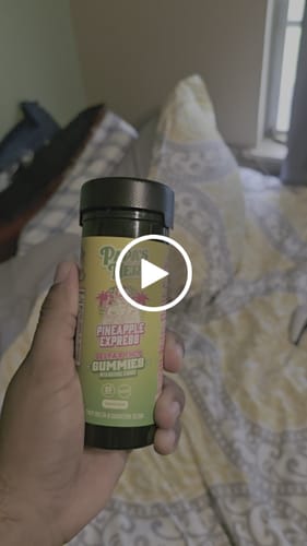 Customer video review of Pineapple Express Gummies