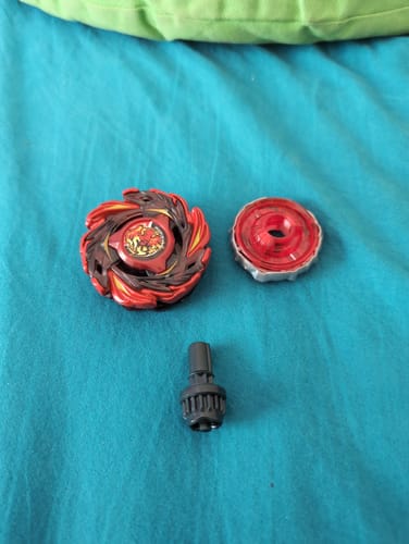 Customer photo review of Takara Tomy Beyblade CX-12 Phoenix Flare Z9-80WW