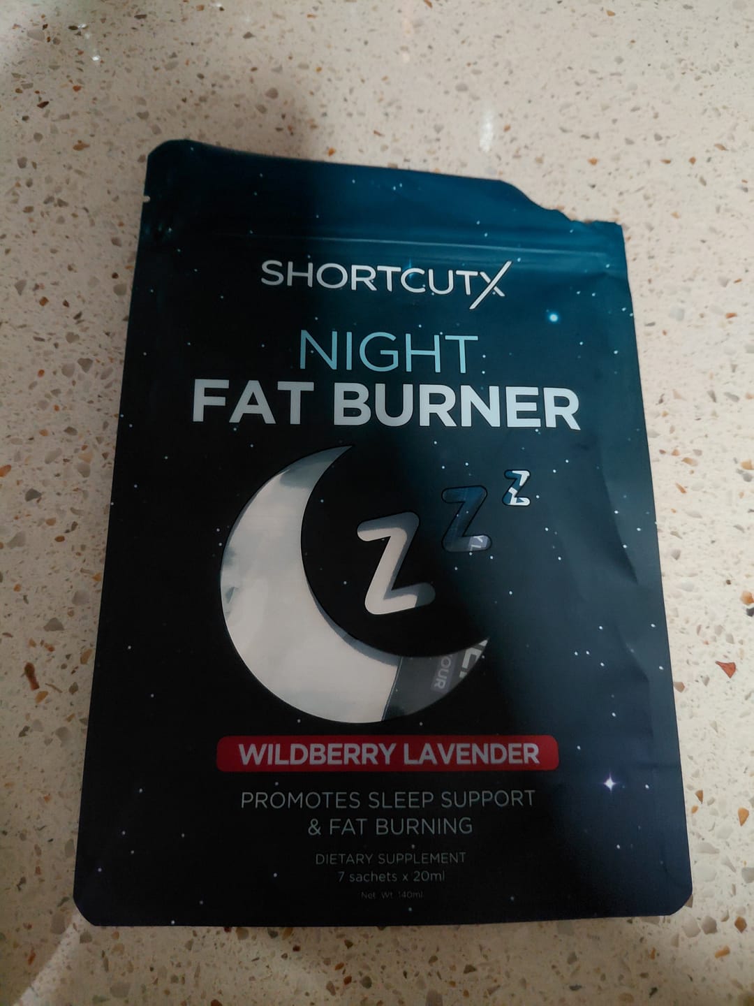 Customer photo review of Shortcutx Night Fat Burner Juice