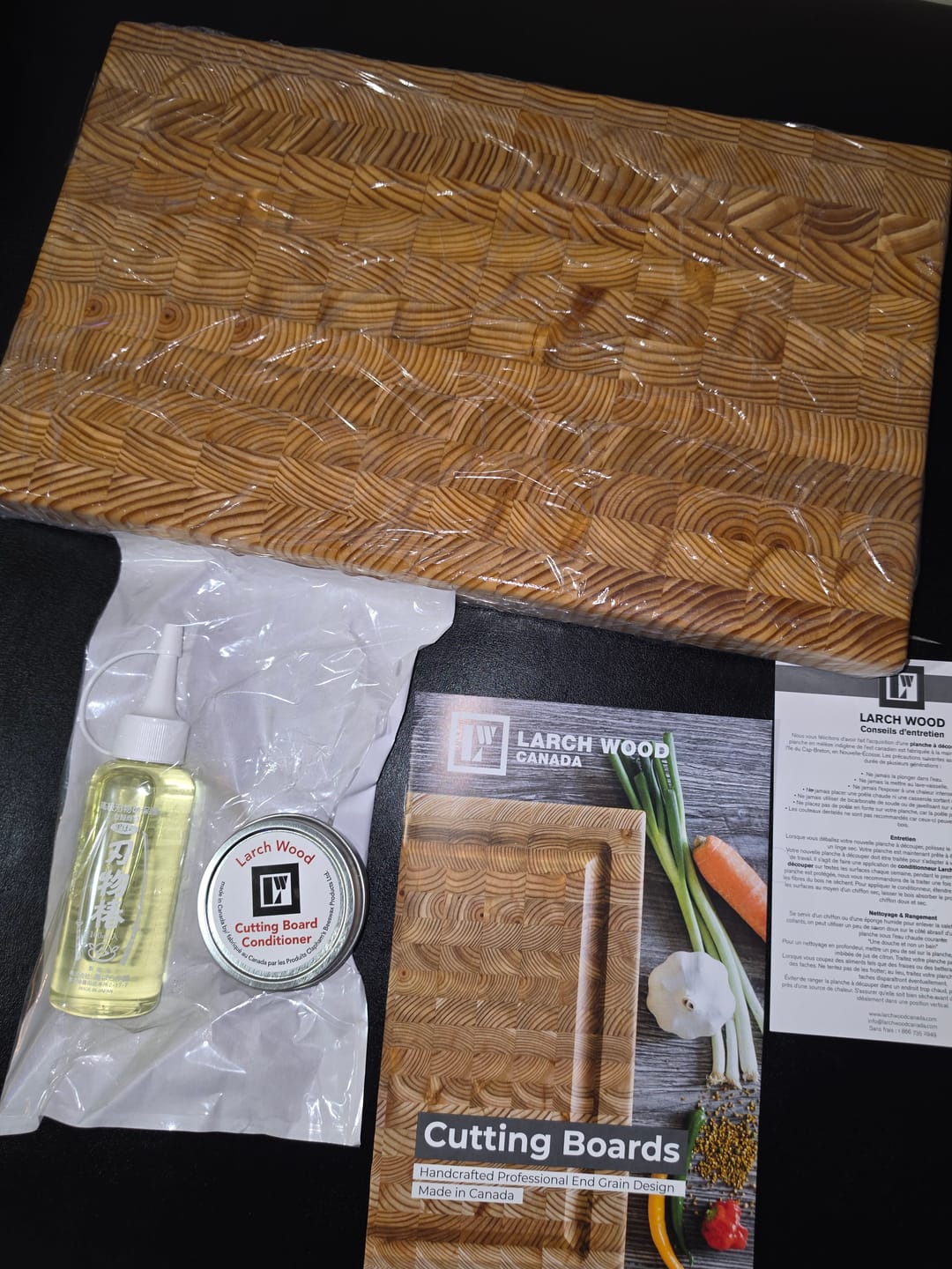 Customer photo review of Larchwood One Hander (Premium)