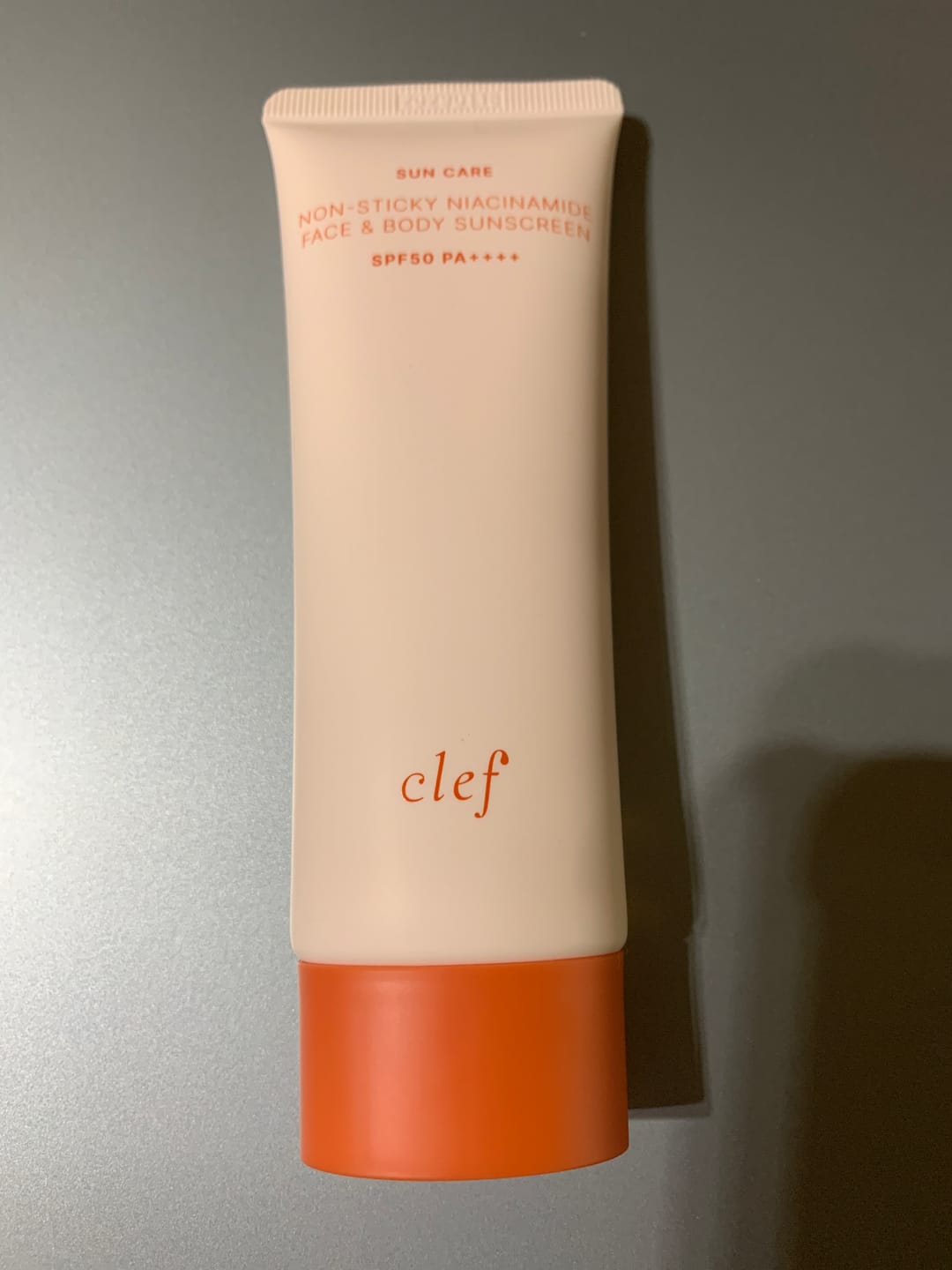 Customer photo review of [NEW] CLEF Face & Body Sunscreen SPF50 PA++++ 70ml