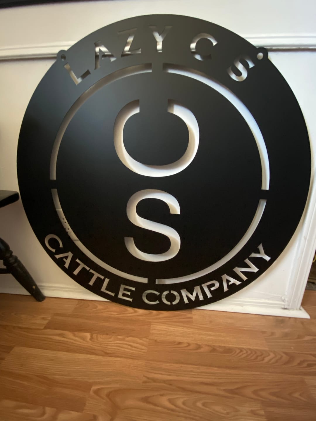Customer photo review of Your Own Brand! - Custom Metal Signs Outdoor