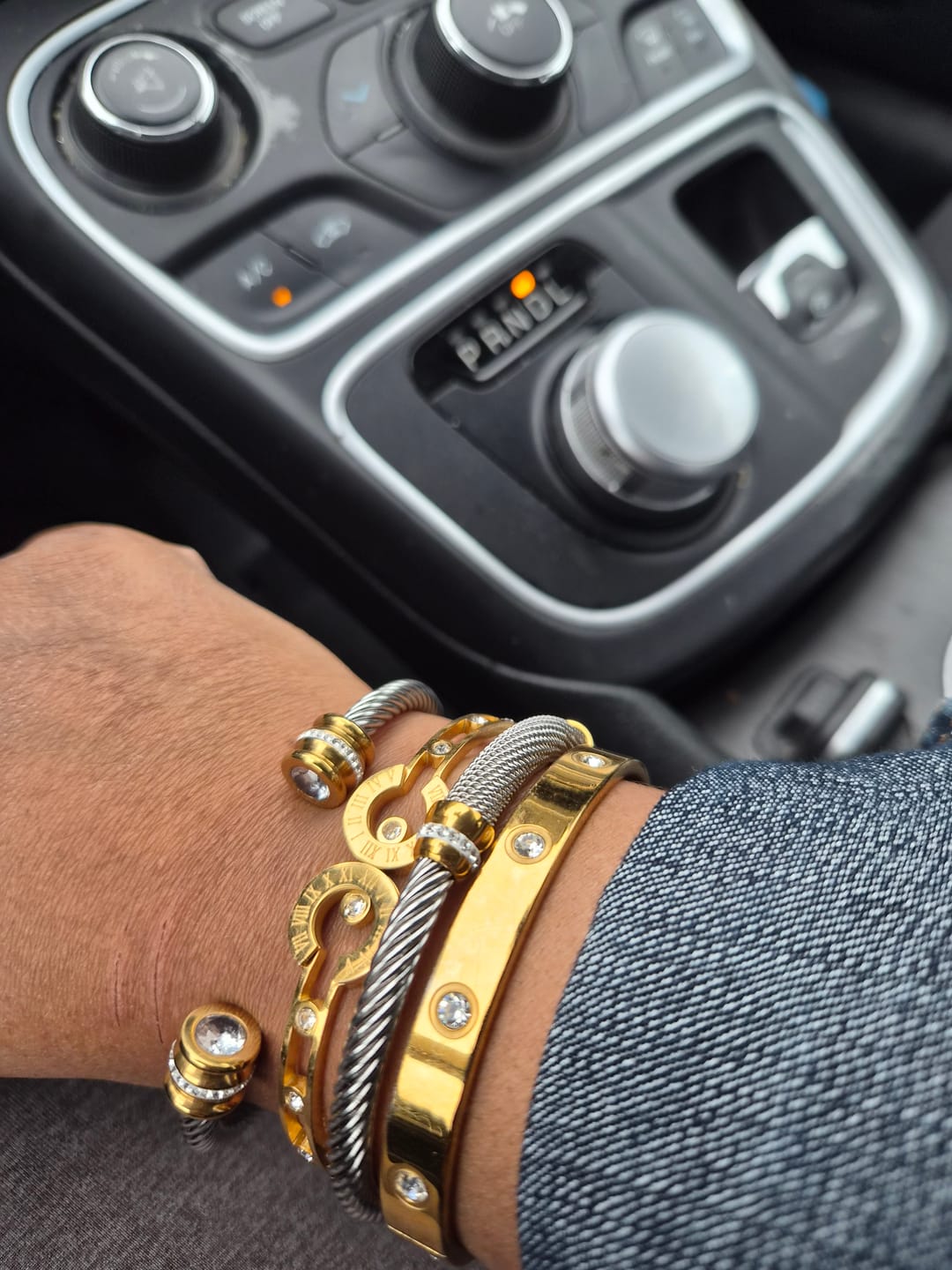 Customer photo review of Ana Lucia Bracelet Stack