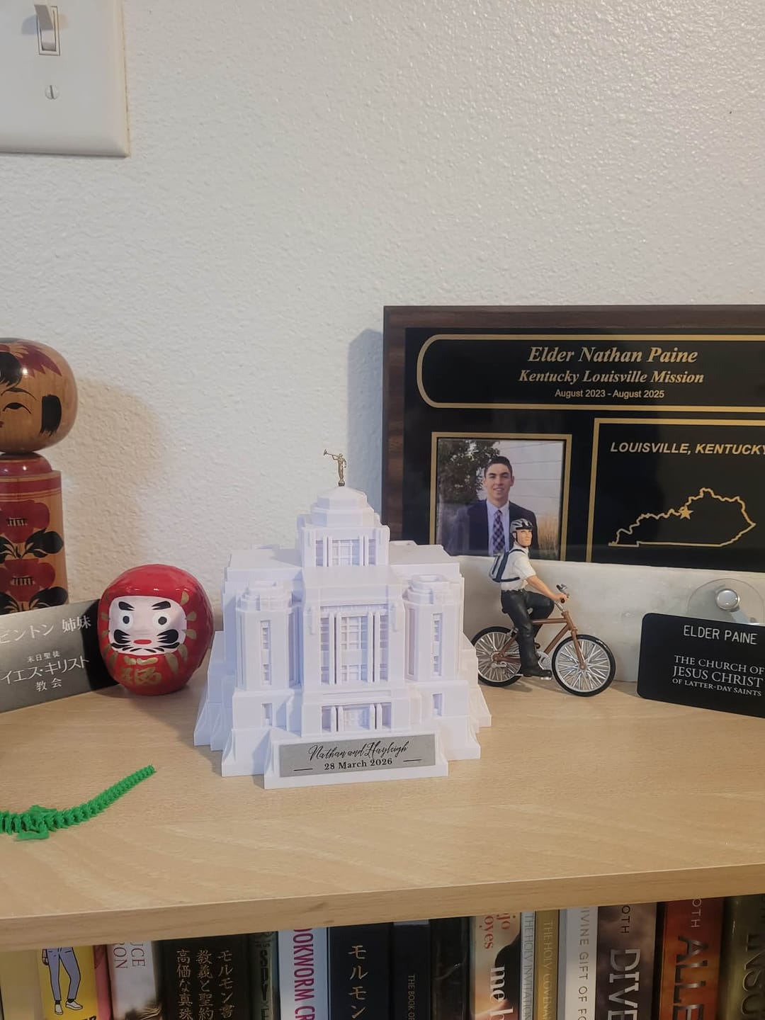 Customer photo review of Inscription Plaque