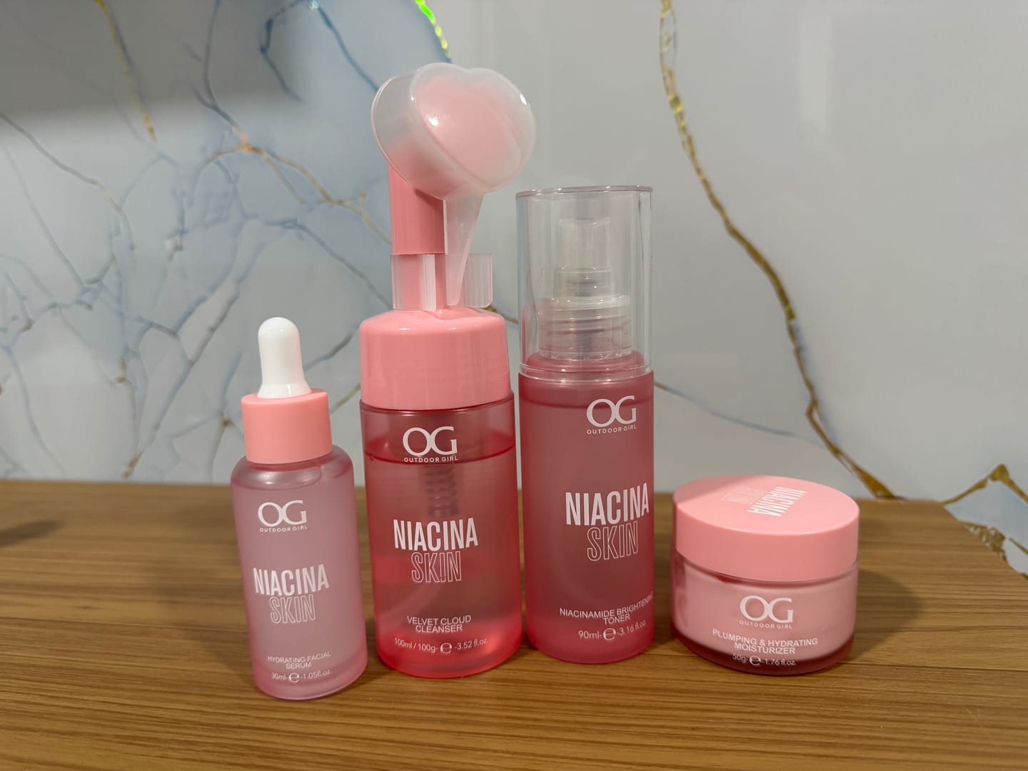 Customer photo review of KIT DE NIACINAMIDA X5 PRODUCTOS