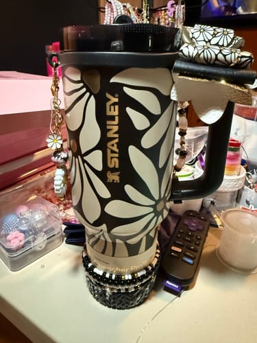 Customer photo review of Wild Blooms Tumbler Bow