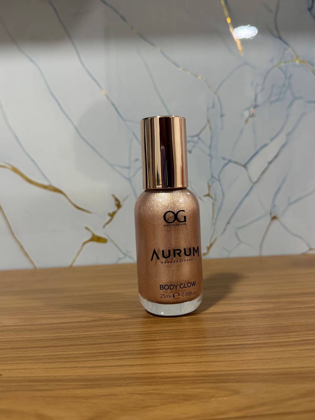 Customer photo review of Body Glow Aurum