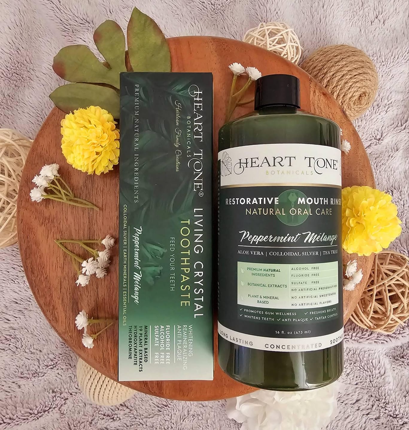 Customer photo review of Living Crystal Toothpaste