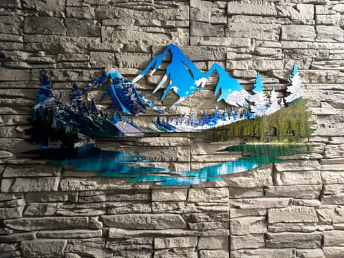 Customer photo review of Banff National Park Printed Wall Art