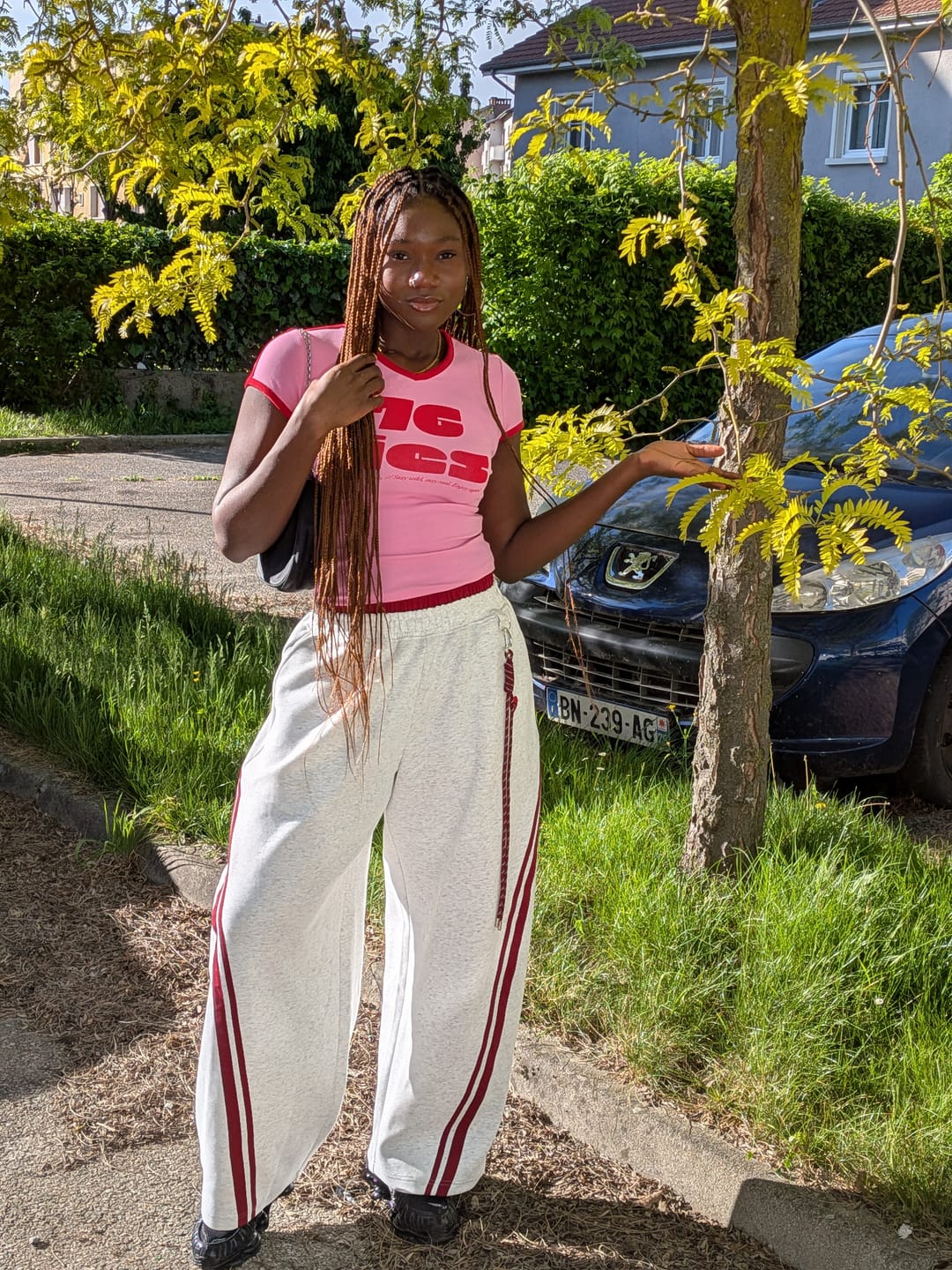 Customer photo review of Aelfric Eden Baggy Barrel Sweatpants