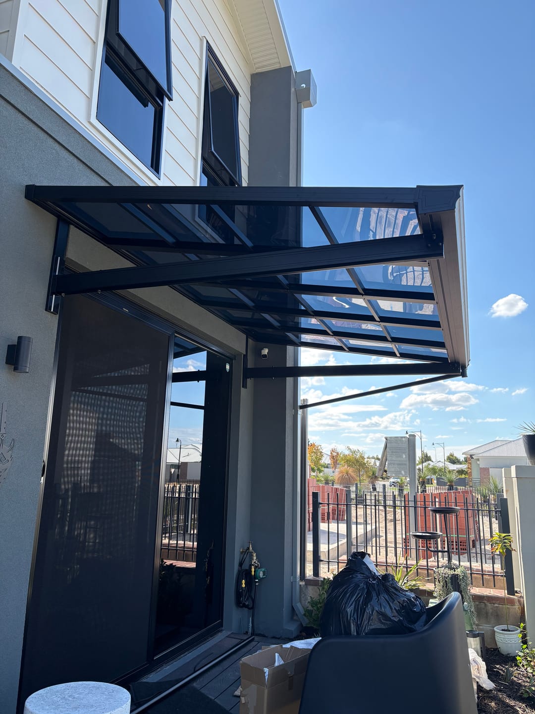Customer photo review of City Window / Door Awning Canopy Collection