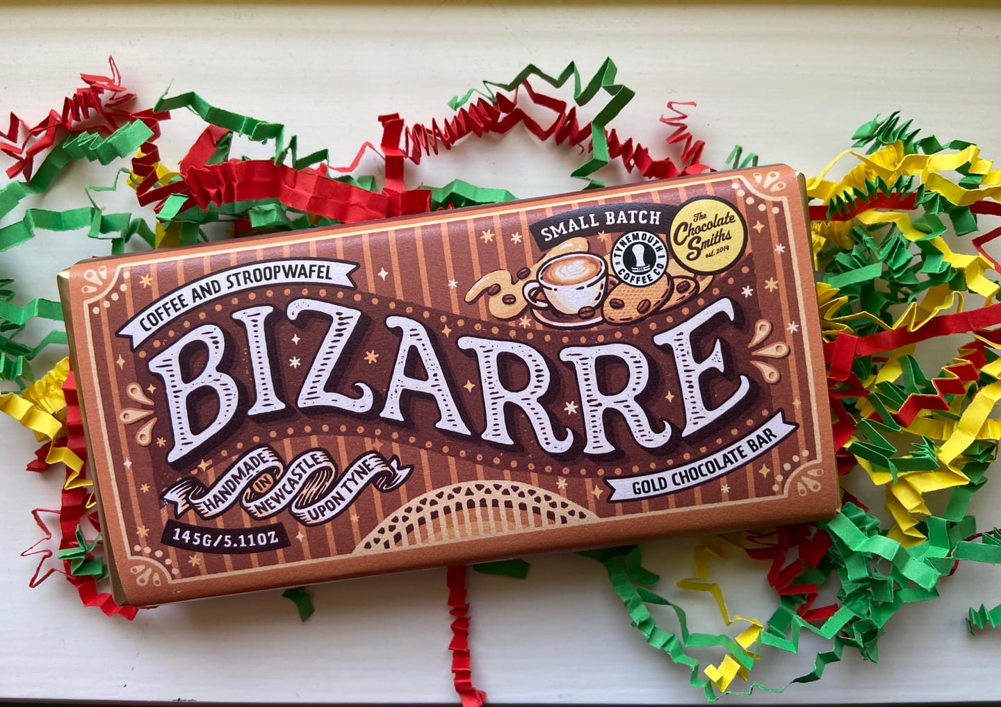 Customer photo review of Coffee and Stroopwafel Bizarre Bar 145g