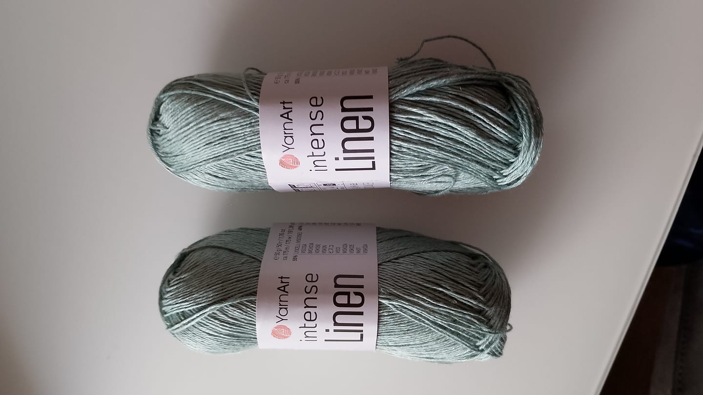 Customer photo review of YarnArt Intense Linen