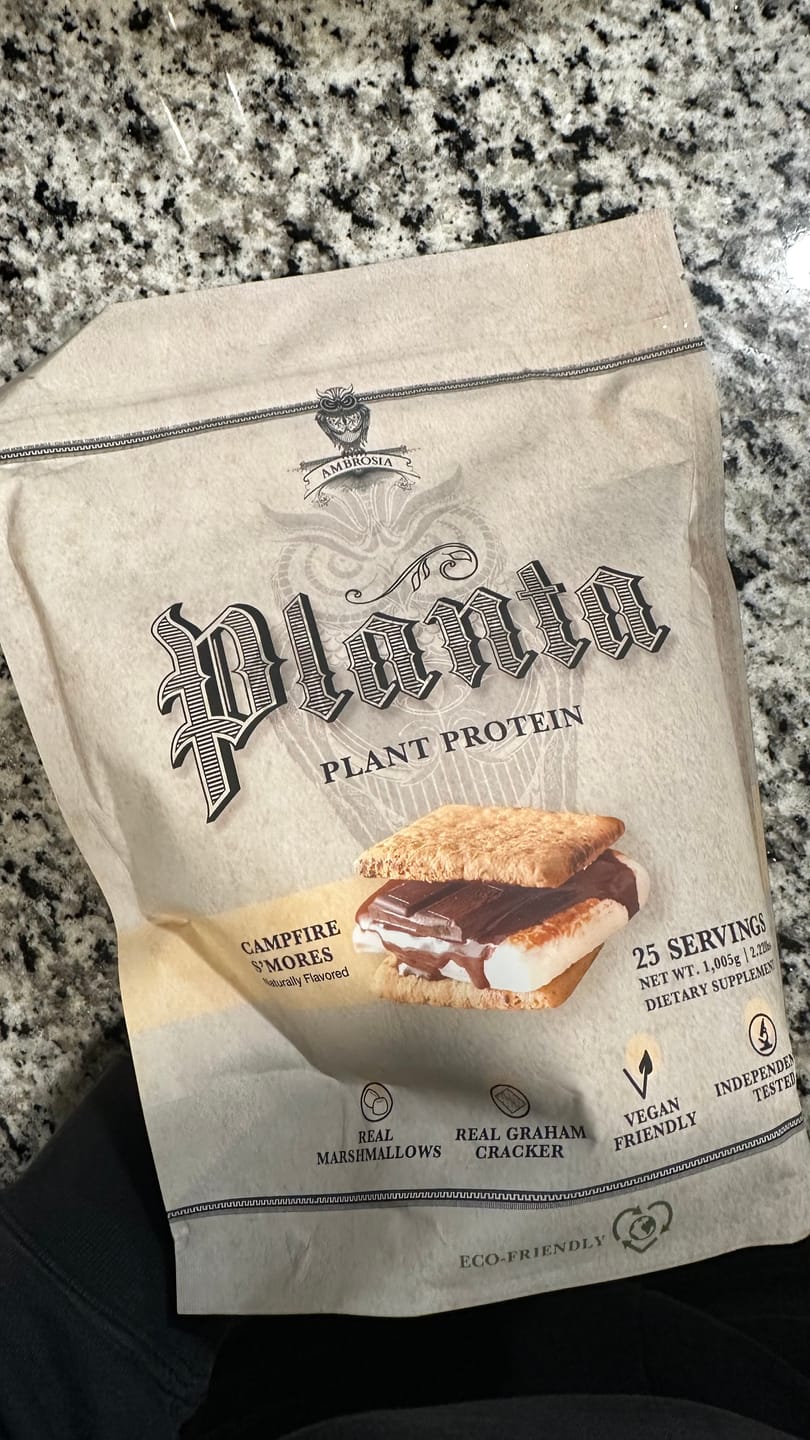 Customer photo review of Planta® - Premium Plant Protein (25 Servings)