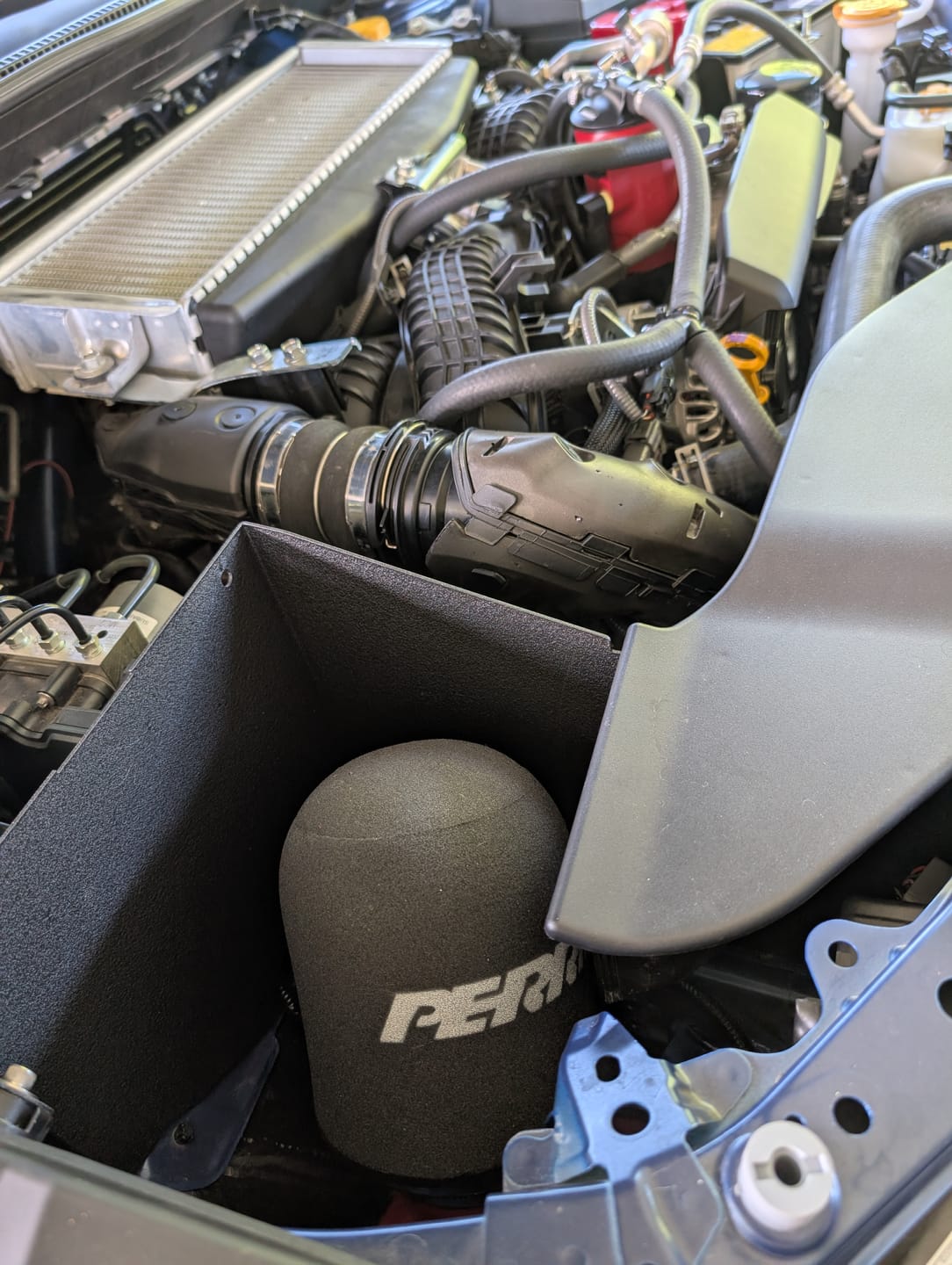 Customer photo review of Intake, Cold Air with Heatshield for 2022-2025 WRX