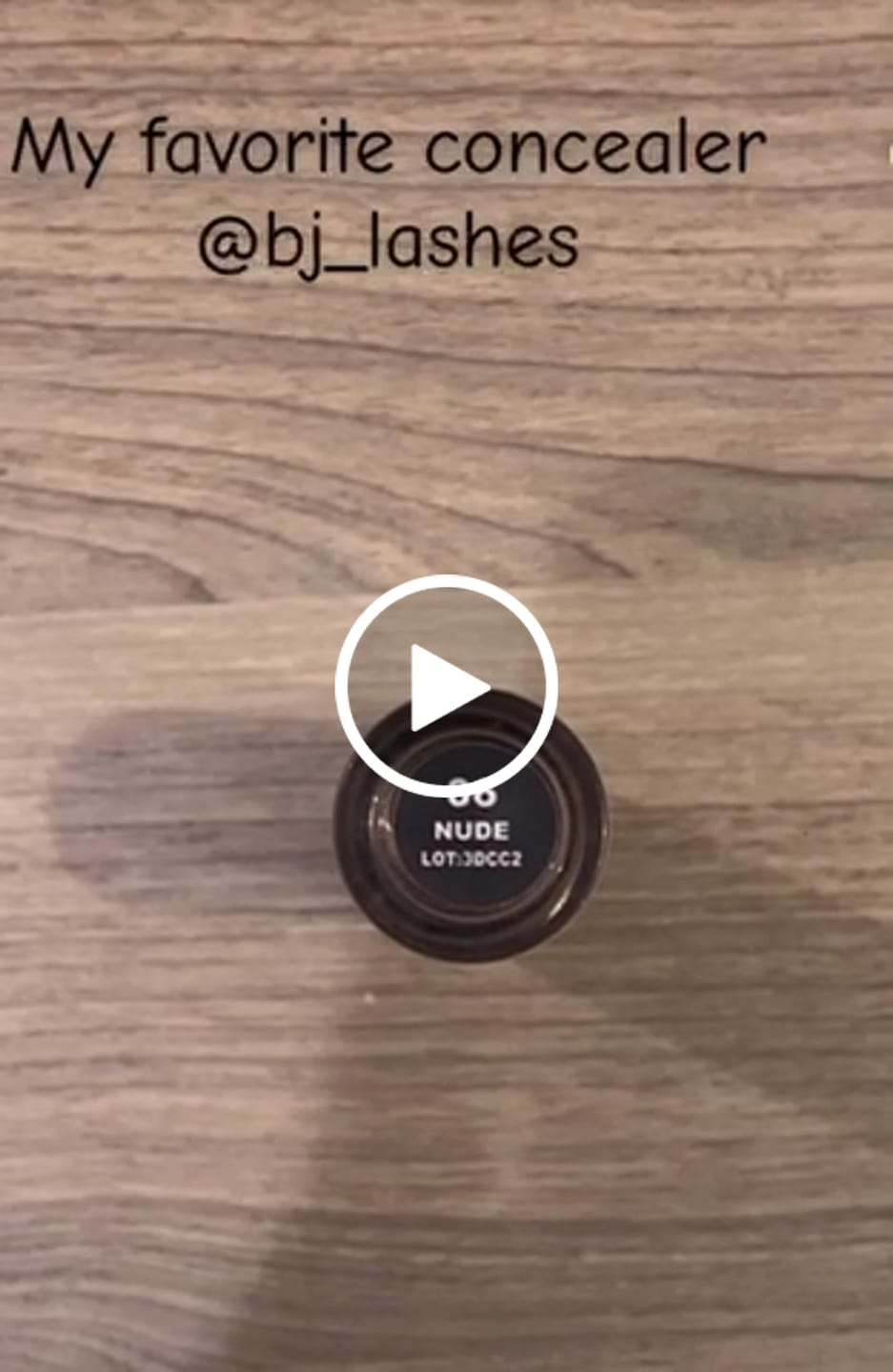 Customer video review of 5ml CONCEALER-PORCELAIN #1