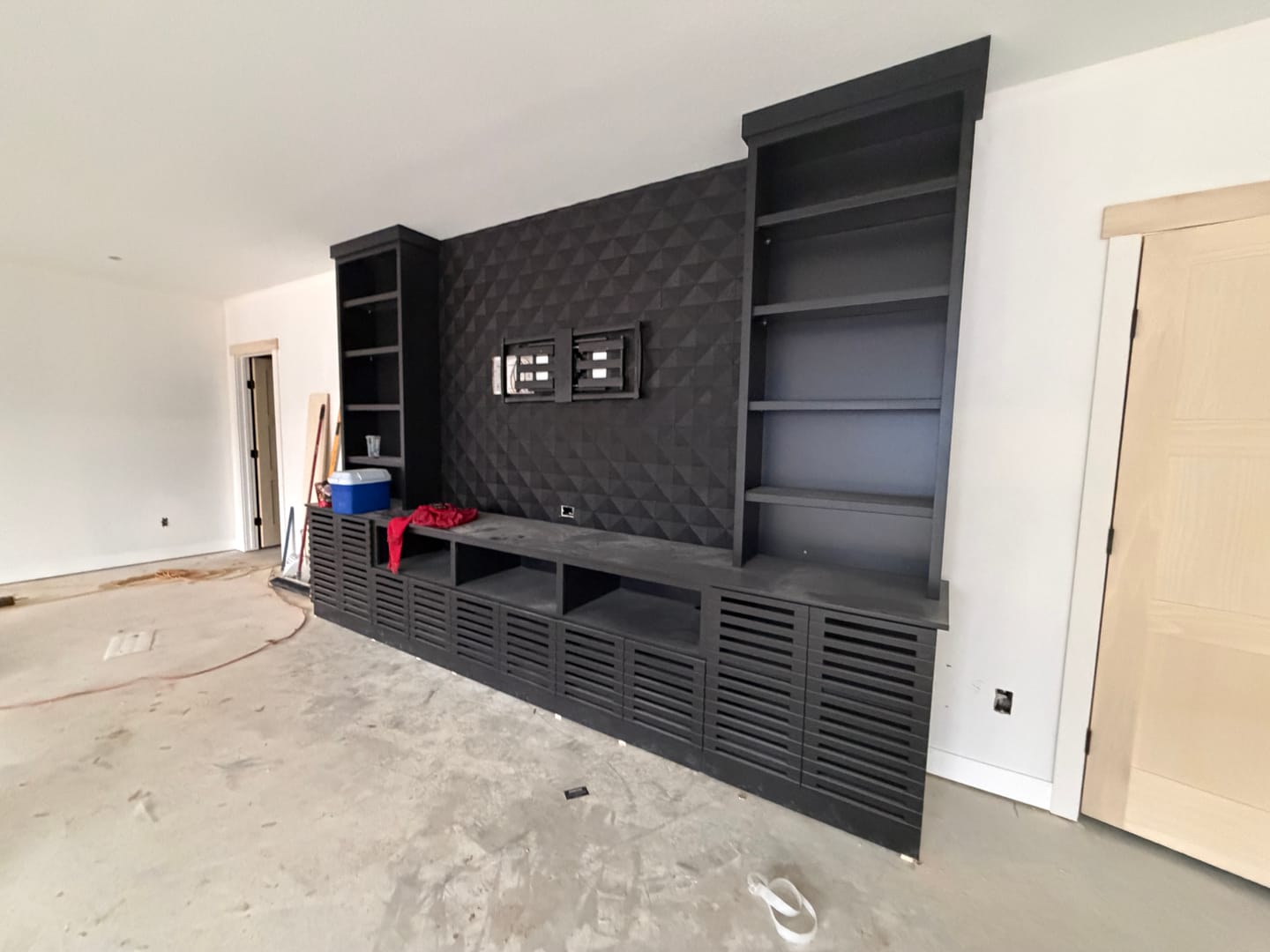 Customer photo review of Onyx Oak 3D Diamond Panels
