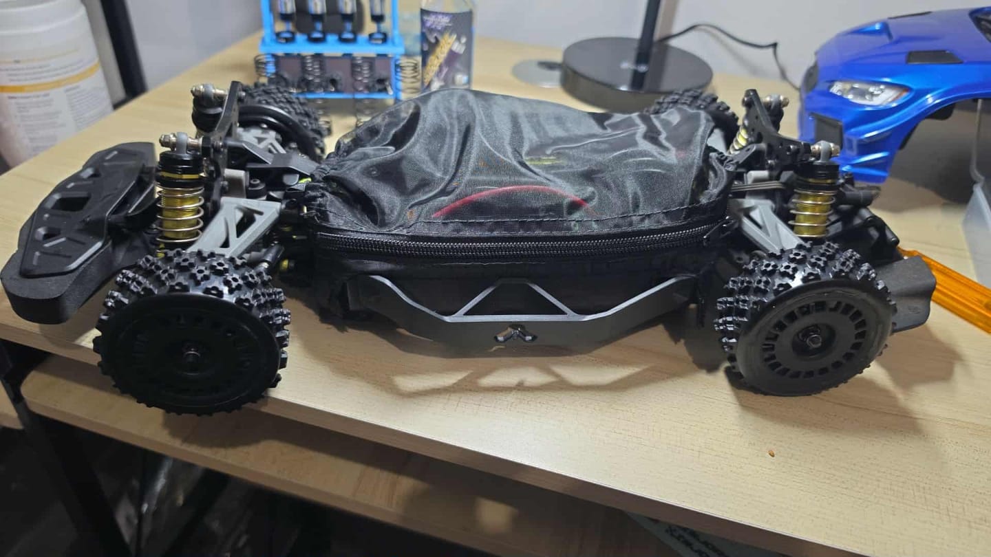Customer photo review of Chassis Dust Cover  For 1/10 RC Rally Car
