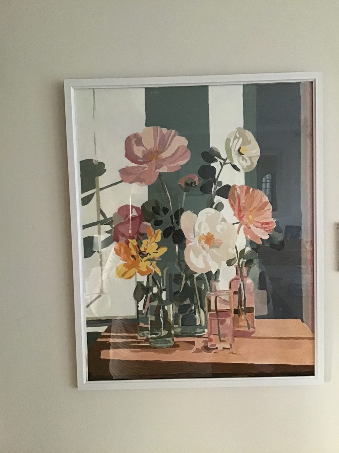 Customer photo review of Beauty in glass | Paint by Number