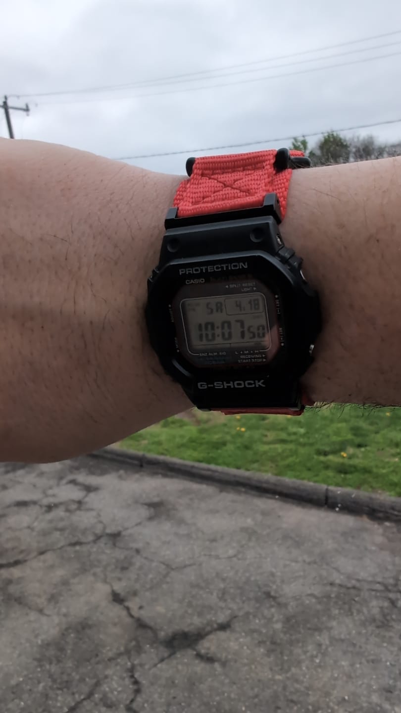 Customer photo review of Nylon Velcro - Red