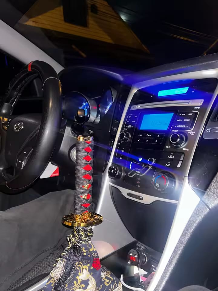 Customer photo review of Katana para Coche estilo Tuning Japonés