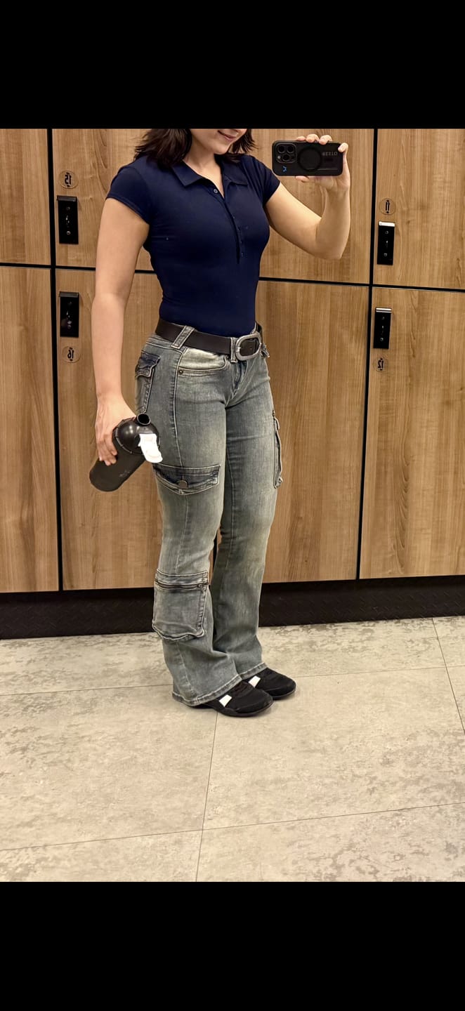 Customer photo review of Design Your Own Belt - Women's Full Grain Leather Belt