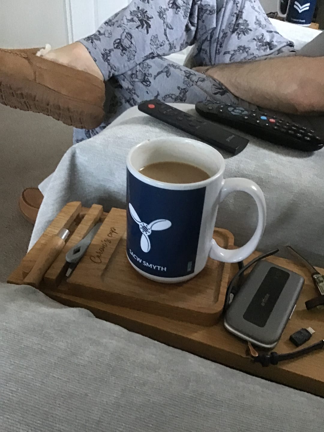 Customer photo review of Personalised RAF Ranks Mug