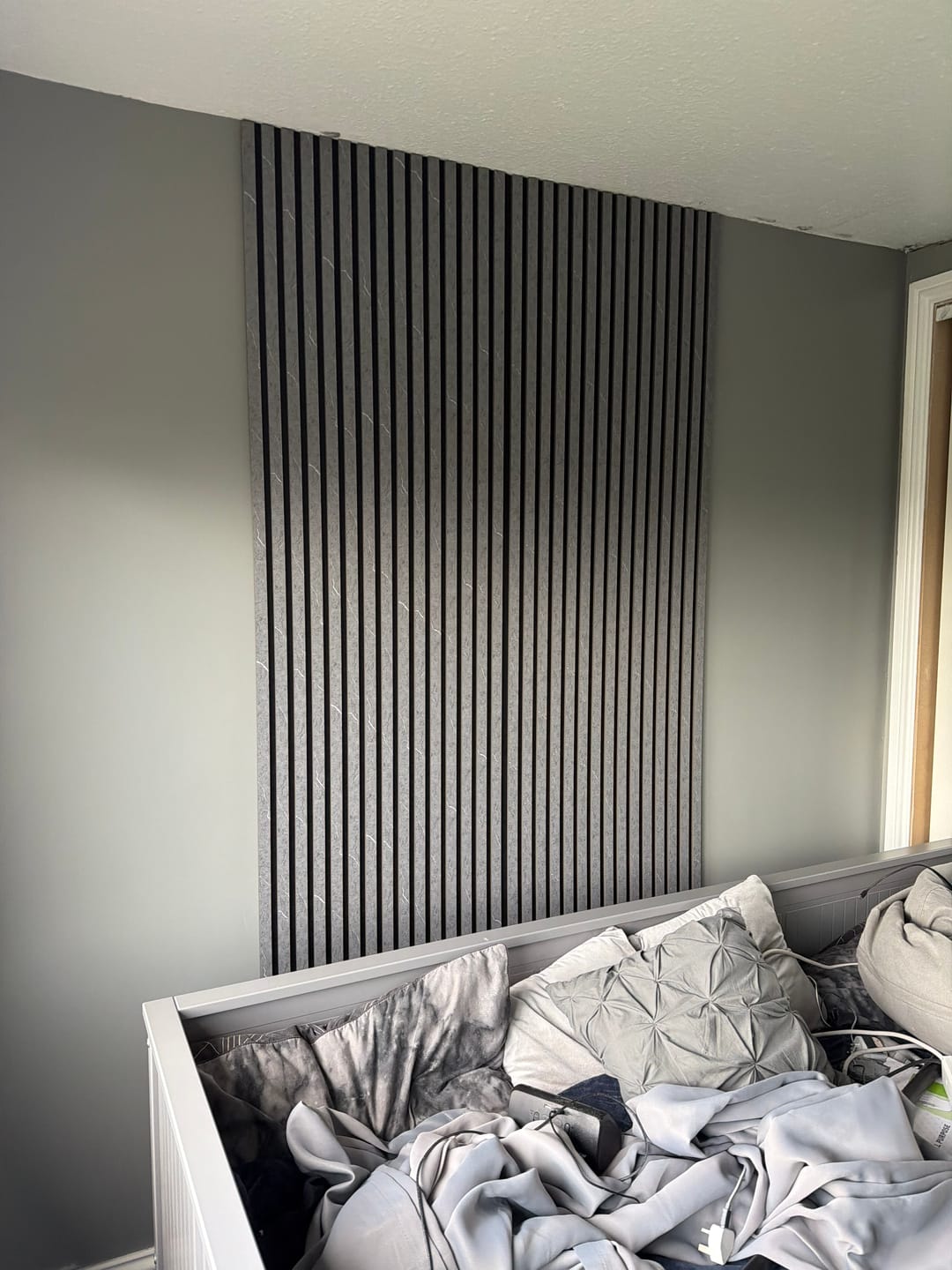 Customer photo review of Wall Panel Installation Adhesive