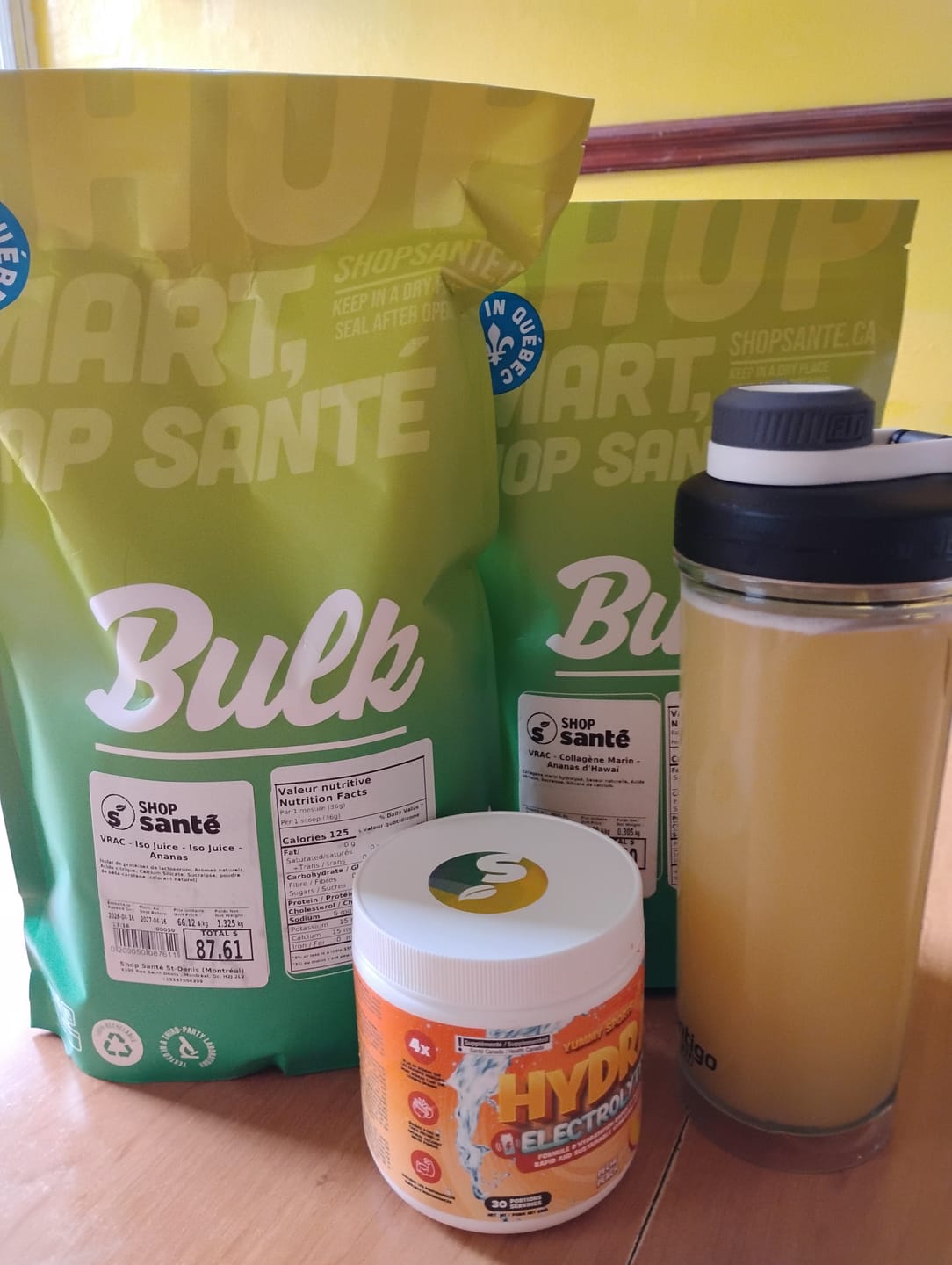 Customer photo review of Vrac - Protéine Isolate - 1lb