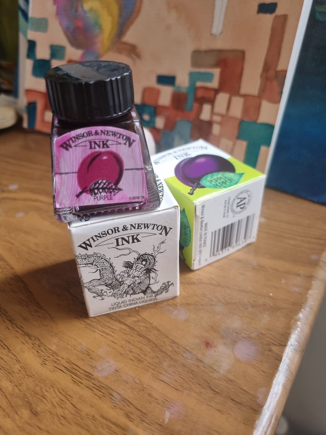 Customer photo review of Winsor & Newton Ink - Tinta para Dibujo Frasco 14 ml