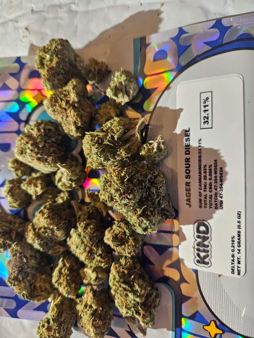Customer photo review of Jager Sour Diesel - 14 Grams - Hybrid