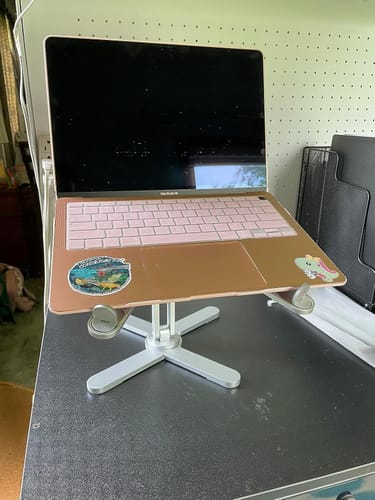 Customer photo review of Laptop Stand Model-X™