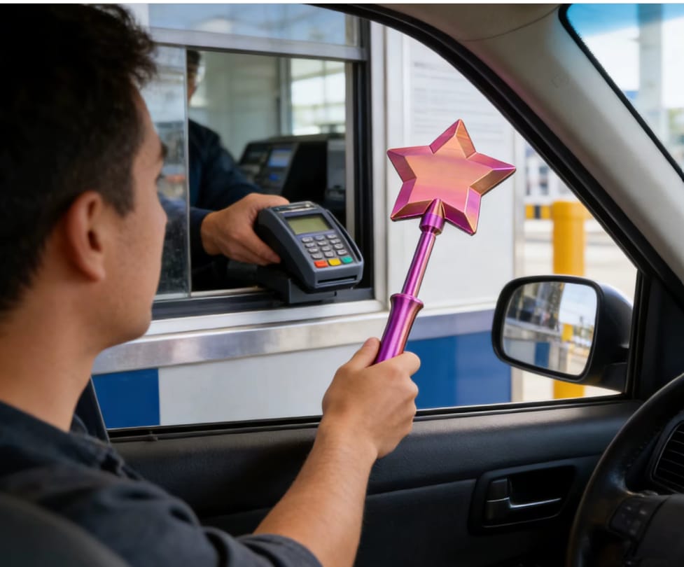 Customer photo review of MagicStar™ – La Varita para Pagar