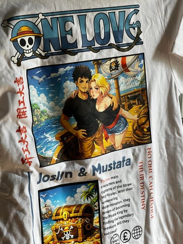 Customer photo review of ONE LOVE - custom made (upload)