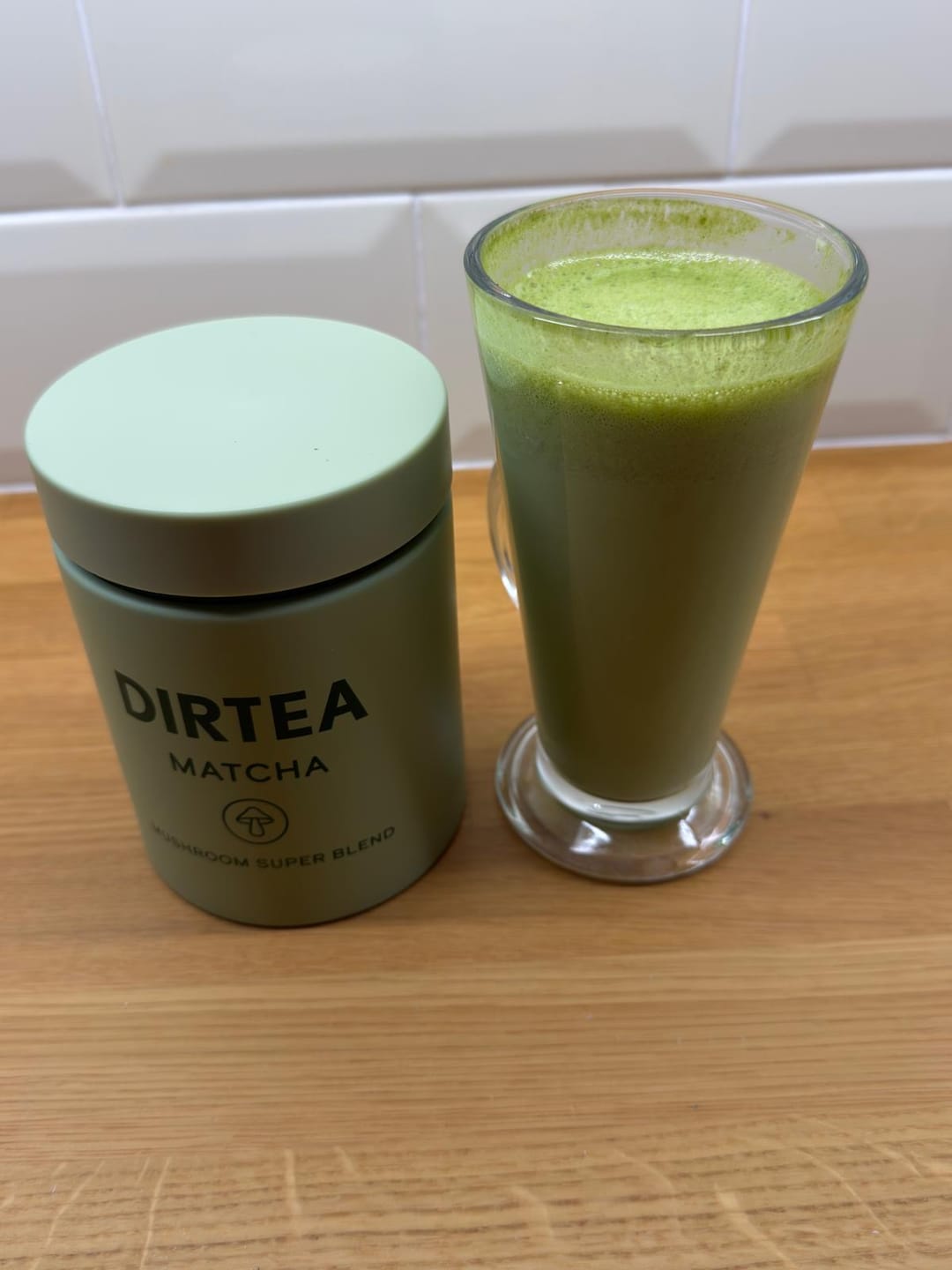 Customer photo review of DIRTEA Matcha