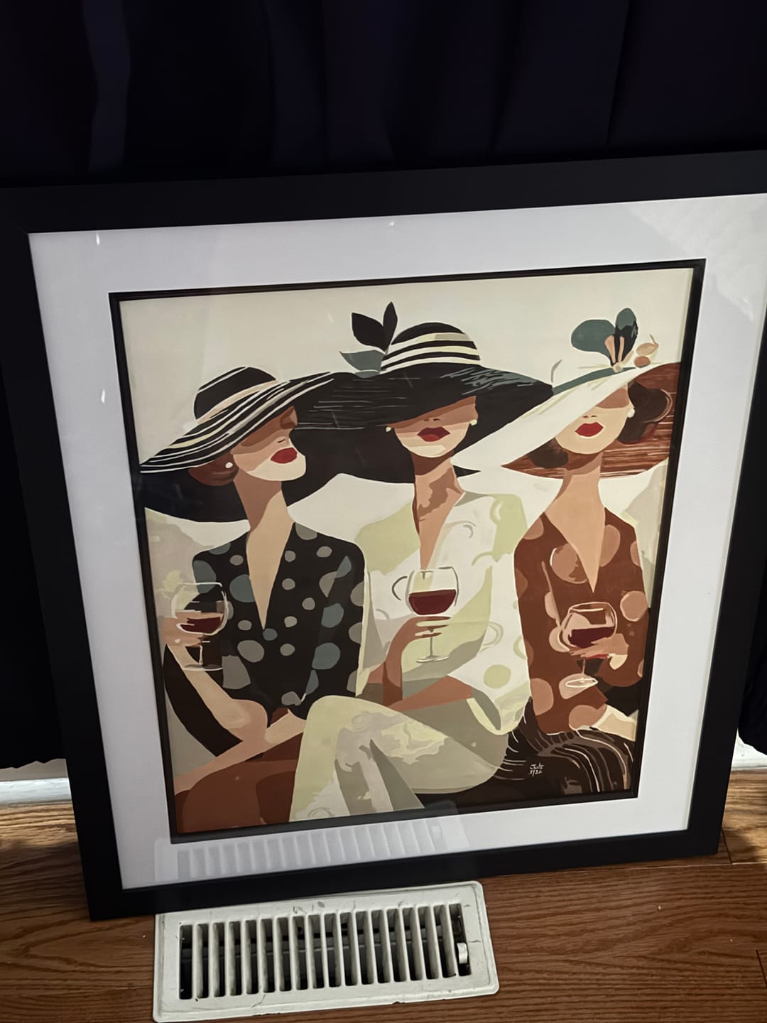 Customer photo review of Wine time | Paint by Number
